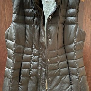 Calvin Klein Brown Puffer Vest